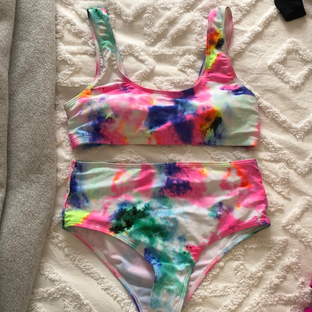 Tie dye bikini